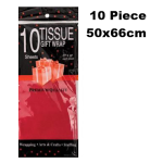 Tissue Paper - pack of 10's - Red